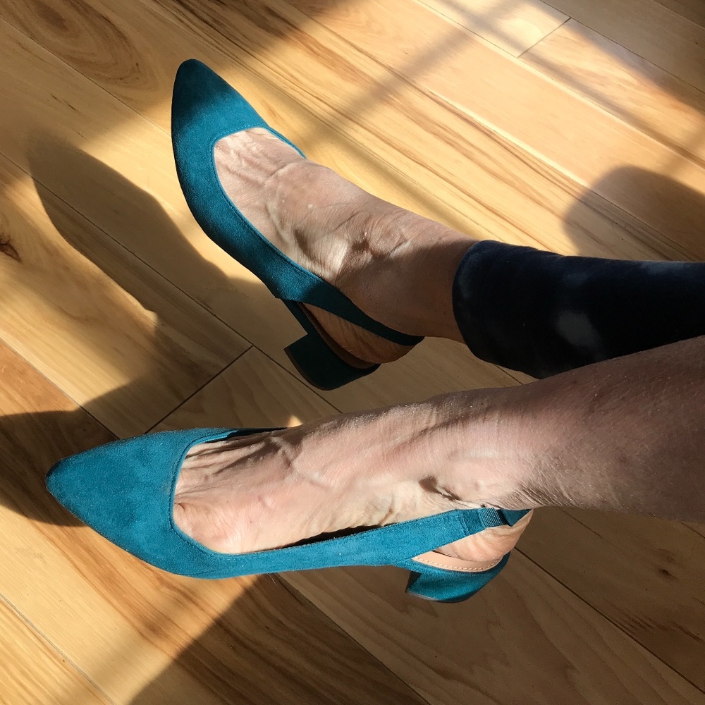 Green Suede Shoes